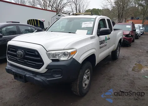 2019 Toyota Tacoma Sr z USA, uszkodzony, nr VIN 5TFSX5EN0KX067519